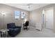 Bedroom with neutral colors, a ceiling fan, and lots of natural light at 481 Blue Cypress Dr, Groveland, FL 34736