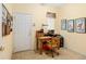 Cozy office with natural light and a desk for a productive workspace at 12239 Se 92Nd Court Rd, Summerfield, FL 34491