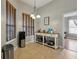 Breakfast nook with natural light from two windows and a utility station at 13101 Biscayne Dr, Grand Island, FL 32735