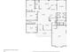 Detailed floor plan featuring a spacious layout with bedrooms, bathrooms, living spaces, and an outdoor patio at 13101 Biscayne Dr, Grand Island, FL 32735