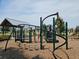 Community playground with spiral slide, covered picnic tables, and climbing features at 1723 Happiness Row, Kissimmee, FL 34744