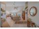 Bright and airy living room with high ceilings and open floor plan at 19666 Sw 88Th Loop, Dunnellon, FL 34432