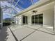 Large screened lanai with ample space for entertaining and relaxing, with great views at 2185 Caxton Ave, Clermont, FL 34711