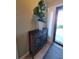 Stylish entryway with a decorative console table and plant, welcoming guests into the home at 2304 Jonesbury Run, The Villages, FL 32162