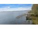 Stunning lakefront property featuring a charming dock, ideal for relaxation and enjoying the natural surroundings at 30713 George Dr, Tavares, FL 32778