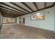 View of the large brick patio attached to home and overlooking the backyard at 30713 George Dr, Tavares, FL 32778