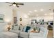 Inviting living space with open layout, connecting living room, dining area, and modern kitchen at 7163 Jerry Ave, The Villages, FL 34762