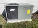 A Frigidaire air conditioner sits outside the house at 1501 W Schwartz Blvd, Lady Lake, FL 32159