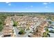 Wide aerial view of a home in a well-maintained neighborhood with green landscaping at 1685 Garcia Ct, The Villages, FL 32159