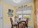 Cozy breakfast nook featuring bright natural light, tiled floor, and a breakfast table at 2175 Madero Dr, The Villages, FL 32159