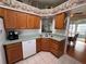 Traditional kitchen with dining nook adjacent at 25124 Twelve Oaks Rd, Leesburg, FL 34748