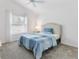 Bedroom featuring white walls and ceiling fan at 3320 Davis Ter, The Villages, FL 32163