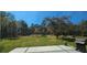 Expansive backyard with lush green grass and room for outdoor activities at 42329 Chinaberry St, Eustis, FL 32736