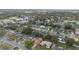 Elevated aerial view of residential area, displaying single Gathering homes with various amenities at 516 Spring Oaks Blvd, Altamonte Springs, FL 32714