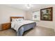 Bedroom with light tile flooring and a window and ceiling fan at 993 Davit Pl, The Villages, FL 32162