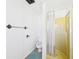 Neat bathroom featuring a toilet, and a shower with vintage hardware at 2 Heather Ln, Fruitland Park, FL 34731