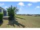 This is a beautiful shot of the backyard and the homes that line the other side of the yard at 22027 Belgian Ct, Mount Dora, FL 32757