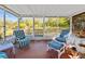 Patio featuring furniture and a view of the backyard at 25013 Adair Ave, Sorrento, FL 32776