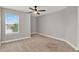 Bedroom with window offering an exterior view and a ceiling fan at 2505 Civitas Pl, Casselberry, FL 32707