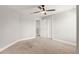 Bedroom featuring a ceiling fan and a closet with double doors at 2505 Civitas Pl, Casselberry, FL 32707
