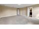 Spacious bonus room with neutral walls and carpet at 30342 Gidran Ter, Mount Dora, FL 32757