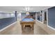 Entertainment space in basement with a pool table, tile floors, and recessed lighting at 31400 Saunders Dr, Tavares, FL 32778