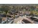 An aerial shot of homes with well-kept lawns in a friendly neighborhood at 427 Cambio Ct, The Villages, FL 32159