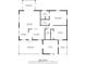 Detailed floor plan of a home showcasing the layout of rooms, including living spaces and bedrooms at 915 Oleander St, Lady Lake, FL 32159