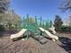 Community playground area with multiple slides and climbing structures at 12919 Freeman St, Windermere, FL 34786