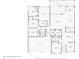 Detailed floorplan showcasing layout of bedrooms, bathrooms, living spaces, and garage at 16620 Caravaggio Loop, Montverde, FL 34756