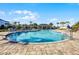 Resort style community pool offering a perfect oasis for relaxing and enjoying the sunshine at 3009 High Pointe St, Clermont, FL 34711