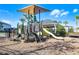 A fun place to gather and play on the playground with climbing and sliding for community residents at 3009 High Pointe St, Clermont, FL 34711