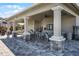 Well appointed poolside cabana featuring an outdoor kitchen and ample seating areas for residents at 3009 High Pointe St, Clermont, FL 34711