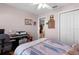 Bedroom with a work station at 3056 Saint Thomas Ln, The Villages, FL 32162