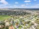 Expansive aerial view of a residential community with lush landscaping and community amenities under a bright sky at 3435 Tumbling River Dr, Clermont, FL 34711