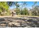 Landscape featuring a water well, fenced area and many trees at 10944 Autumn Ln, Clermont, FL 34711