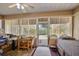 Relaxing sunroom with ample light and seating at 12497 Se 92Nd Ave, Summerfield, FL 34491