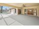 Outdoor patio features ample space and sliding glass doors with easy access to the kitchen, dining, and living areas at 164 Palermo Pl, The Villages, FL 32159