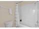 Bathroom featuring a tub and shower combo with a white shower curtain at 231 Brunello Dr, Davenport, FL 33897