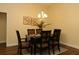 Cozy dining room featuring modern decor, perfect for intimate Gathering meals and gatherings at 3290 Sennett Cir, Oxford, FL 34484