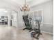 Bright exercise room features modern fitness equipment and natural light at 6206 Ocilla Loop, Clermont, FL 34714