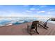 A beautiful dock featuring Adirondack chairs offers a serene spot to enjoy the tranquil waters and breathtaking views at 12117 Cypress Ln, Clermont, FL 34711
