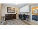 Well-equipped laundry room with modern appliances, ample storage, and stylish flooring at 12117 Cypress Ln, Clermont, FL 34711