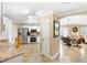 Dining area boasts an open floorplan and neutral colors with easy access to kitchen and living areas at 17126 Se 78Th Larchmont Ct, The Villages, FL 32162