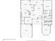 Detailed floor plan showcasing the home's layout with spacious rooms and functional design at 26821 Augusta Springs Cir, Leesburg, FL 34748
