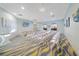 Multi-purpose event space with tables, chairs, and modern lighting, perfect for community gatherings at 1524 Flange Dr, Davenport, FL 33896