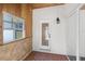 Enclosed porch with wood ceilings, tile floors, and natural light at 16017 Harbar Oaks Dr, Montverde, FL 34756