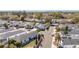 An aerial view of a quiet neighborhood with neat landscaping and well-maintained homes at 16800 Se 80Th Bathurst Ct, The Villages, FL 32162