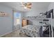 Bedroom with bunkbeds and an overhead fan at 17291 Saw Palmetto Ave, Clermont, FL 34714
