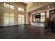 A well-equipped fitness center offers state-of-the-art equipment and ample natural light at 17291 Saw Palmetto Ave, Clermont, FL 34714